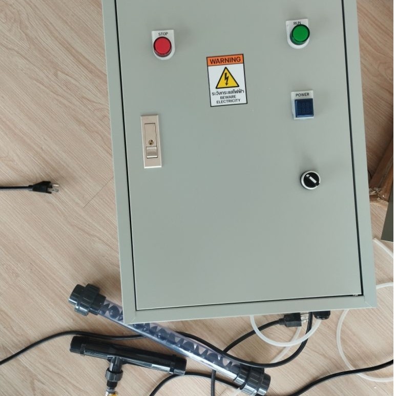 ชุดระบบโอโซน 10 กรัม/ชั่วโมง โอโซนบำบัดน้ำ ระบบน้ำ สระว่ายน้ำ บ่อปลา Ozone Generator