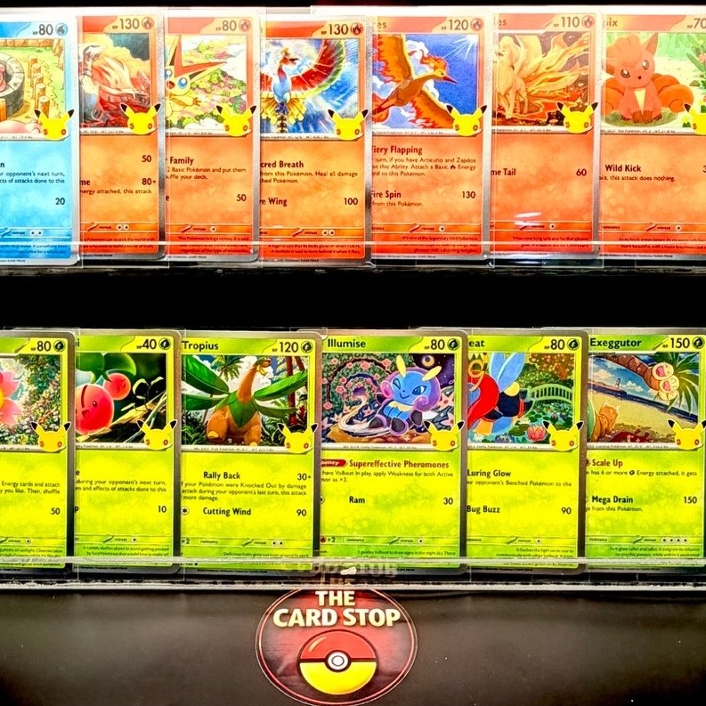 Raw Cards - Pokemon - 30th Anniversary Holos