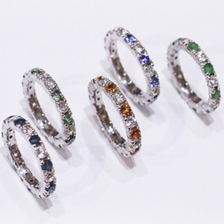 Top1Jewelry แหวนพลอยแท้ ไพลิน มรกต Tanzanite Tourmaline เงินแท้