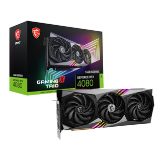 VGA MSI RTX 4080 Gaming X TRIO 16GB GDDR6X 256Bit ประกัน Ascenti 3ปี