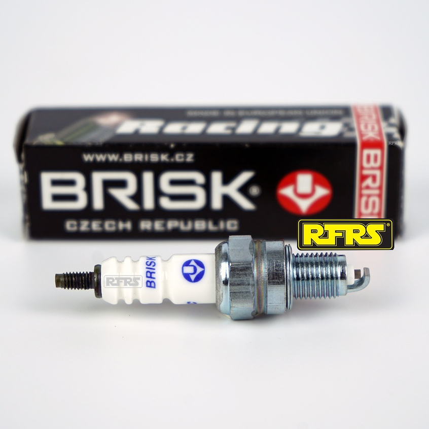 หัวเทียน BRISK COPPER RACING แกนทองแดง HONDA WAVE 100, WAVE Z Spark plug รองรับทุกน้ำมัน (CY41RAN)