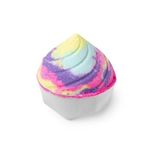 LUSH BATH BOMB บาธบอมบ์ UNICORN POOP BATH BOMB 170g สำหรับ แช่น้ำ บำรุงผิว ไม่มีฟอง