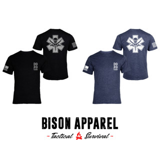 Bison Apparel เสื้อยืดลาย Do No Harm