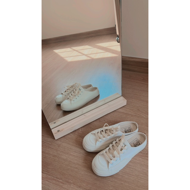 [พร้อมส่งจาก🇹🇭]รองเท้าผ้าใบเปิดส้น มี s.35-40