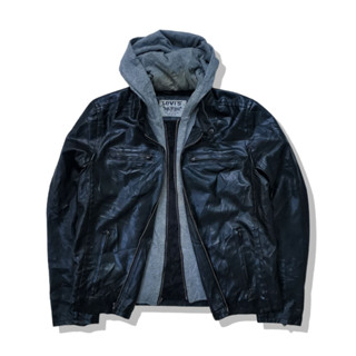 LEVIS Hooded PVC Jacket รอบอก 45”