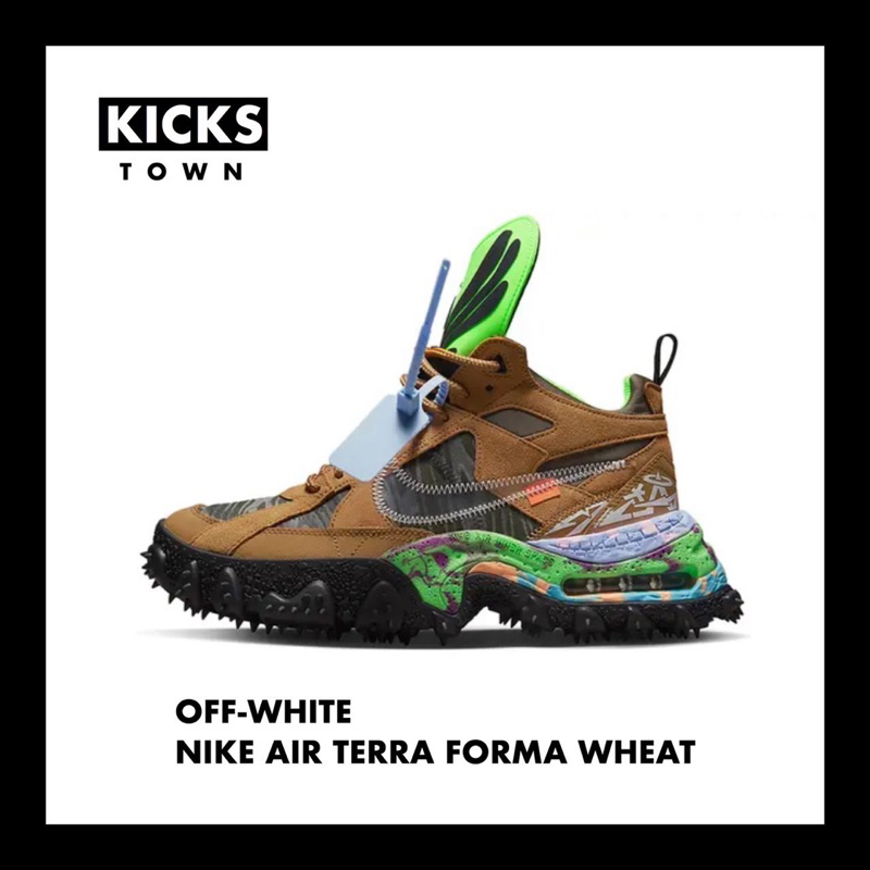 OFF-WHITE X NIKE AIR TERRA FORMA WHEAT