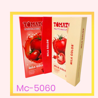 No. MC-5060 พาเลทแต่งตากระเป๋า MILA COLOR EYESHADOW TOMATO มิลา คัลเลอร์ พาเลท เมคอัพ มีหลายสีให้เลือก