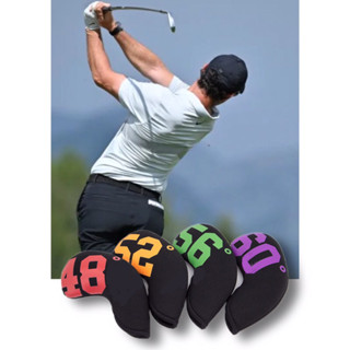 ปลอกครอบหุ้มชุดกอล์ฟเหล็กสั้น Head cover iron golf set