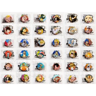 (Set1)​ เข็มกลัด​วันพีช​ ONE​PIECE​ ​ (ของสะสม​วันพีช)​