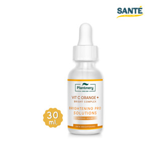 Plantnery Vit C Orange &amp; Lemon Bright Complex Intense Serum เซรั่มวิตามินซีเข้มข้น บำรุงผิว 30 ml.