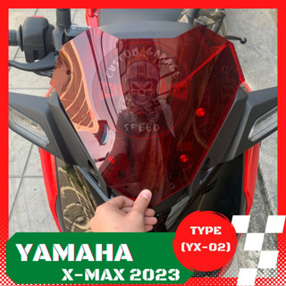 Xmax 2023 ทรงซิ่ง (YX-02) ชิวบังลม Yamaha for Xmax ชิวบังลมหน้า X-max ชิวแต่ง yamaha ชิว All-New Xmax บังลมXmax 2023