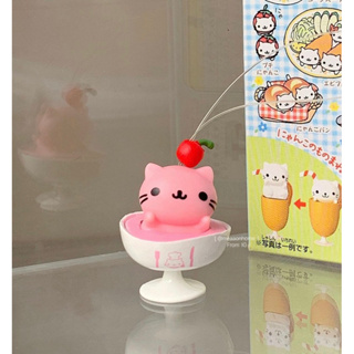 Nyanko Dessert Charm San-X 2004 พวงเนียนโกะขนมหวาน