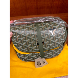 new Goyard belvedere สีเขียว