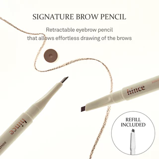 hince Signature Brow Pencil (5 colors) | hince Official Store l ดินสอเขียนคิ้ว ที่เขียนคิ้ว กันน้ำ ติดทน
