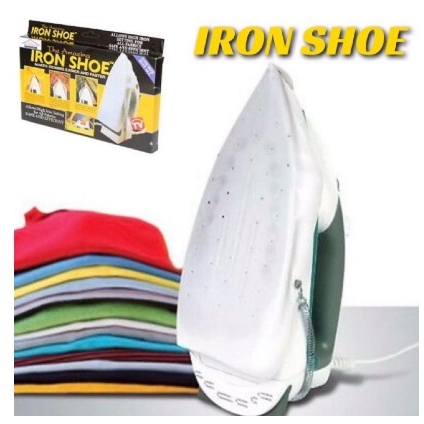 Iron shoe แผ่นรองเตารีดถนอมเนื้อผ้า ป้องกัน การเกิดคราบเหลืองและรอยไหม้จากการรีด