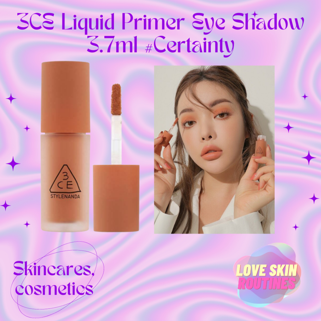 3CE Liquid Primer Eye Shadow 3.7ml #Certainty