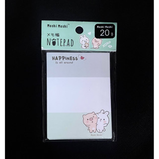 โน๊ตแพด Notepad MoshiMoshi