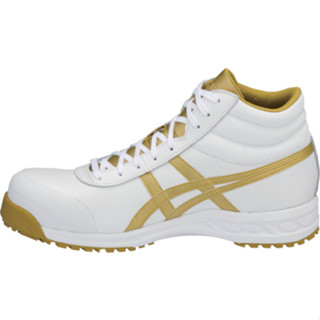 ASICS รองเท้าเซฟตี้ทรงสปอร์ต  PROTECTIVE SNEAKERS Winjob 71S (White x Gold)