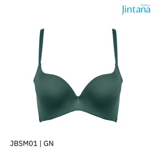 Jintana เสื้อชั้นใน (เสริมโครง) รุ่น Smoothie2 รหัส JBSM01 สีเขียว