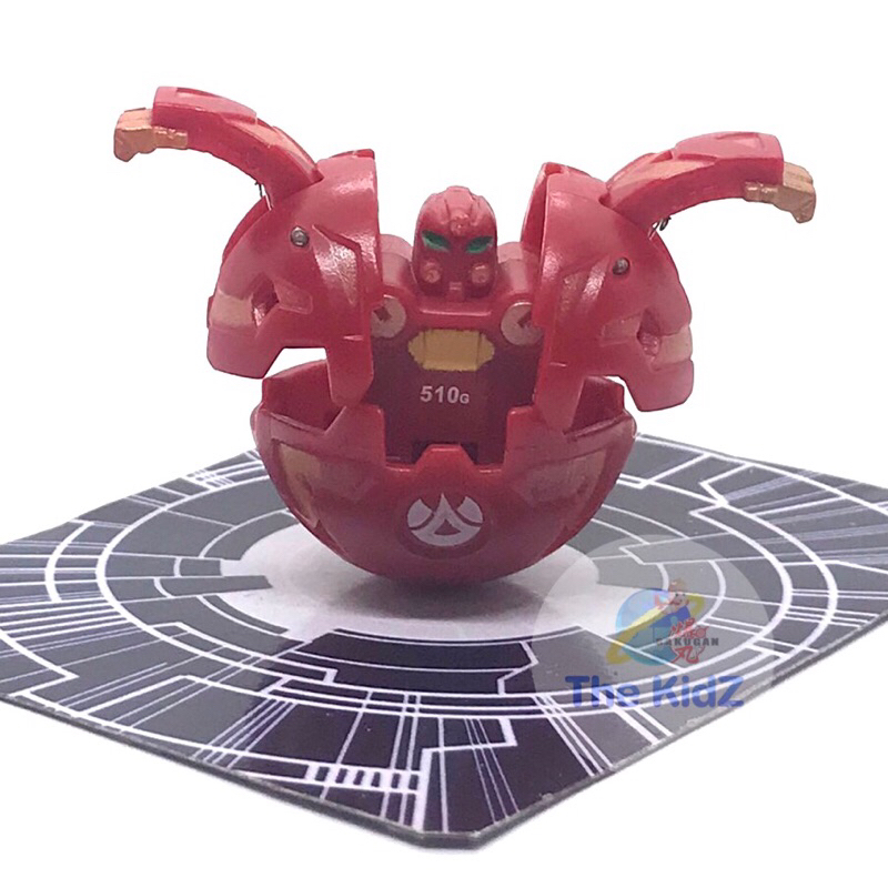 บาคุกัน Bakugan Pyrus Robotallion (Garrison) B2 บาคุกันแกริสันธาตุไฟขนาด b2 rare!!