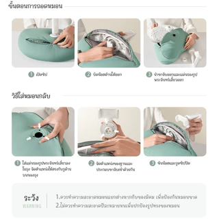 [โค้ดคุ้มลด20%] SAIJI หมอนมือถือ Moon (U5TและU5TM) หมอนทรงพระจันทร์เสี้ยว Soft Pillow Phone Holder ที่จับมือถือ