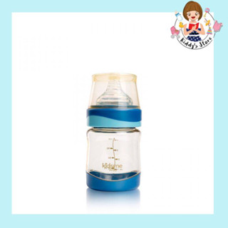 Kidsme PPSU Milk Bottle 120ml ขวดนม PPSU ขนาด 120 มล. สีน้ำเงิน