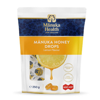 (พร้อมส่ง) ลูก​อม​ Manuka Honey drop MGO 400 + Manuka Health