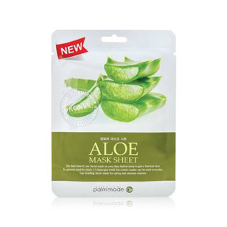 งานKoreaของแท้100% — แผ่นมาสก์หน้า แผ่นมาสหน้า แผ่นประคบหน้า แบรนด์Aloe ผลิตจากประเทศเกาหลีแท้ 100%