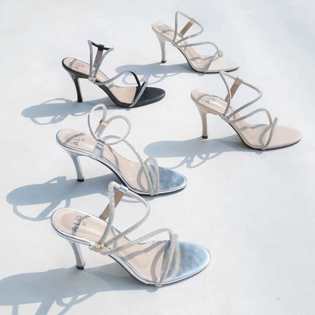 ALIN** รองเท้าส้นสูง 3นิ้ว ฝีมือ​ไทยแท้ โดยช่างผู้ชำนาญ