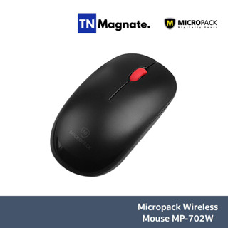 [เม้าส์ไร้สาย] Micropack Mouse MP-702W Black