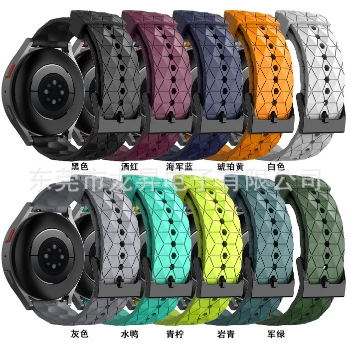สายนาฬิกา Samsung Watch5 Huawei Watch GT Garmin Boneng ลายลูกฟุตบอล ขนาด 20/22mm Garmin สายซิลิโคน มีสินค้าพร้อมส่ง

<p>“><center></p>
<h4></h4>
<p><p><font color=