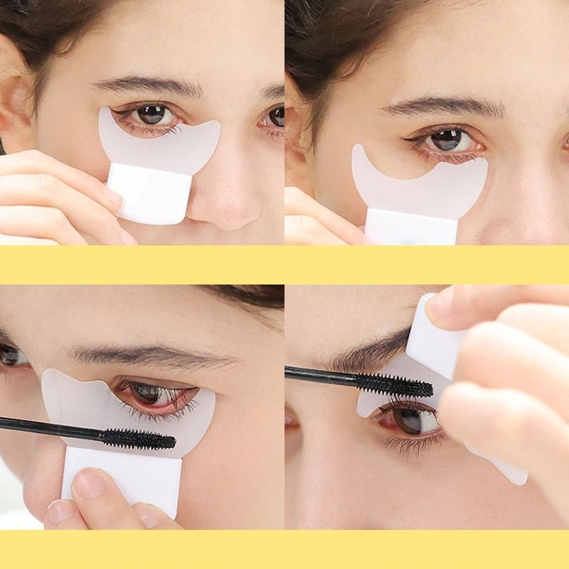 โคนมัลติฟังก์ชั่น มาสคาร่า แอพพลิเคเตอร์ แผ่นกั้นขนตา - รูปที่ 3