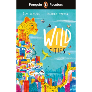 DKTODAY หนังสือ PENGUIN READERS 2:WILD CITIES+CODE