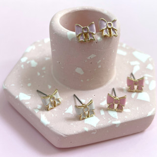 Confetti Sunday Belle Bow Stud Earrings