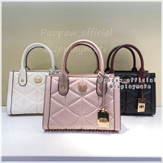 LYN กระเป๋าสะพายข้าง LYN รุ่น PRIVE CRISP TOTE M :  LL23CBS064แท้จากชอป พร้อมอุปกรณ์