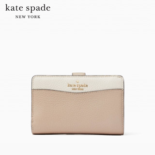 KATE SPADE NEW YORK LEILA MEDIUM COMPACT BIFOLD WALLET K6396 กระเป๋าสตางค์