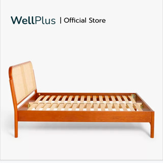 WellPlus เตียงไม้ ส่ง+ประกอบติดตั้งฟรีถึงห้องนอน แข็งแรงทนทาน มินิมอล