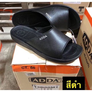 รองเท้าแตะยี่ห้อaddaรุ่น13boomiสีดำsize7-10