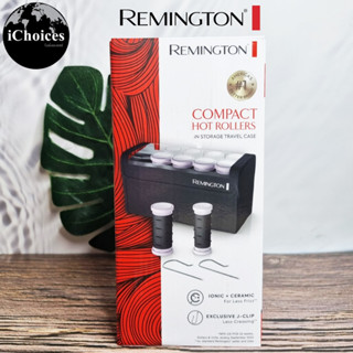 [Remington] Compact hot Roller Set for Create Long Lasting Volume and Hair Curls โรลม้วนผมลอน โรลม้วนผม 10ชิ้น แบบร้อน