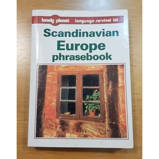 หนังสือ Scandinavian Europe Phrasebook คำศัพท์ ประโยค 5 ภาษา ประเทศแถบ สแกนดีเนเวียร์ Dictionary พจนานุกรม Lonely Planet