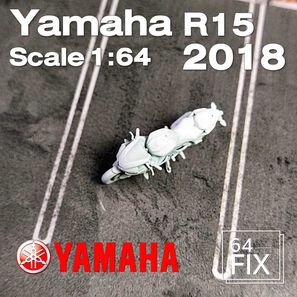 โมเดล Yamaha R15 2018 ขนาด 1:64 รูปที่ 5