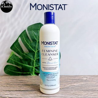 [Monistat] Maintain Feminine Cleanser with Boric Acid Fragrance Free 296 ml ผลิตภัณฑ์ทำความสะอาดจุดซ่อนเร้น