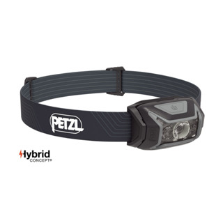 Petzl ไฟฉายคาดหัว รุ่น Petzl ACTIK® lamp สี Gray 450lm Headlamp Outdoor เฮดแลมป์ เทรล ของแท้ รับประกัน 5 ปี