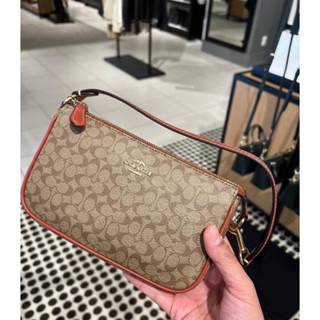 พร้อมส่ง Coach Nolita 19 In Colorblock Signature Canvas