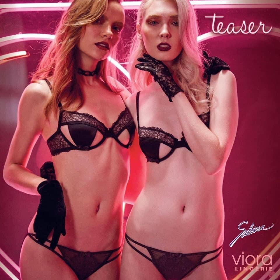 Sabina Viora Teaser Collection Soft bra ชุดชั้นใน สีดำ ซาบิน่า เสื้อชั้นใน