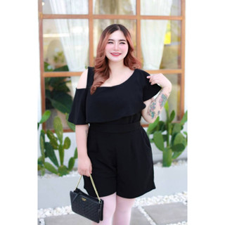 🔥Plussize🔥ชุดเซทเสื้อ+กางเกงคนอ้วน🔥 อก 40-50 เอว 34-44