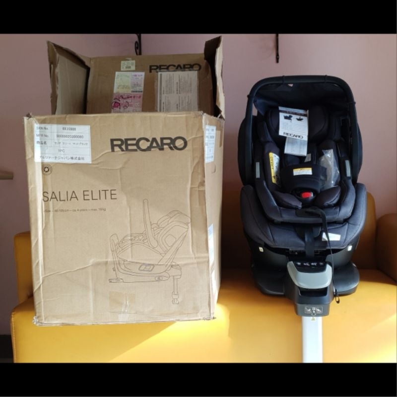 คาร์ซีท Recaro Salia Elite Prime Mat Black