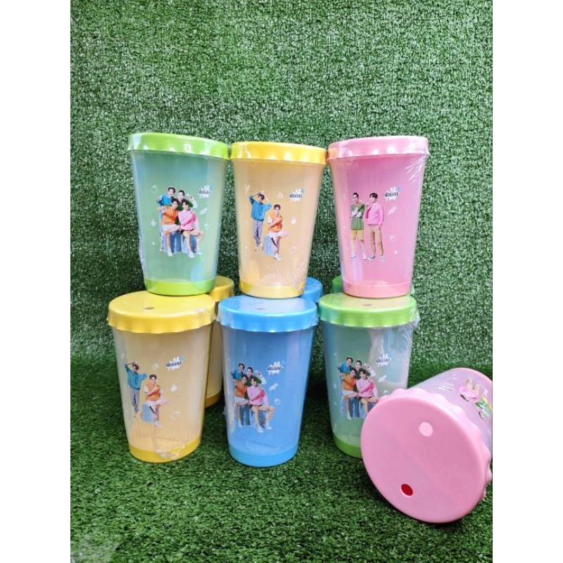 แก้วน้ำ Buddy summer F4 ดัชมิลล์🍇🍎
