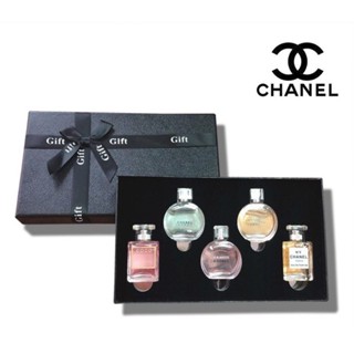 ส่งฟรี ‼️ เซ็ตน้ำหอมชาแนล chanel 5 ขวด เซ็ตพรีเมี่ยม