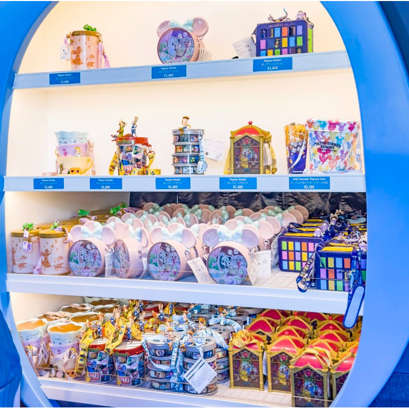 🍿TDR - USJ: Tokyo Disneyland & Universal Studio Popcorn bucket - fantasy v.2